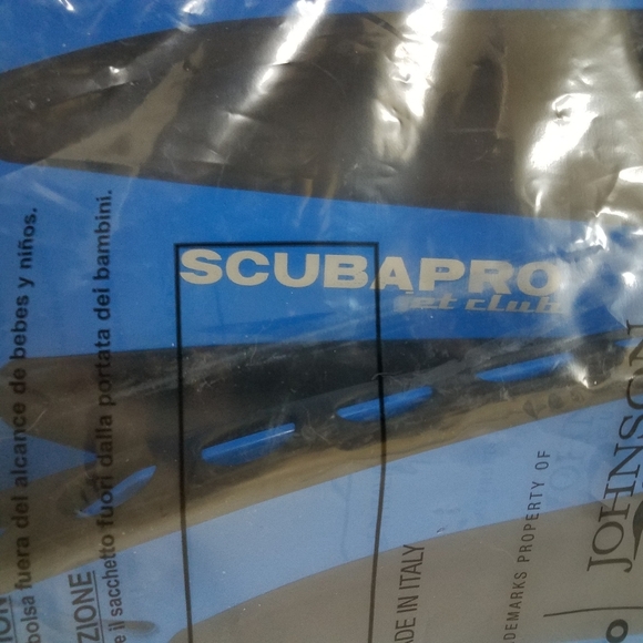 Scuba Pro Jet Club Fins 42-43 New Blue - Picture 10 of 15